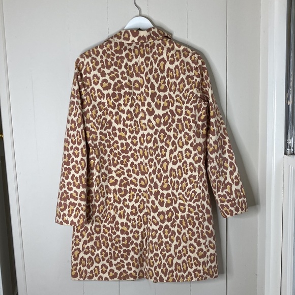 Marc by Marc jacobs cotton leopard print car coat S - Picture 7 of 7